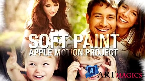 Videohive - Soft Paint Logo 5770556 - Project For Apple Motion 5