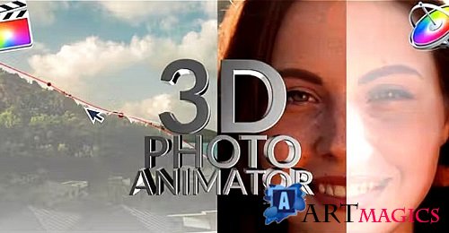 Videohive - 3D Photo Animator 26543829 - Project For Final Cut & Apple Motion