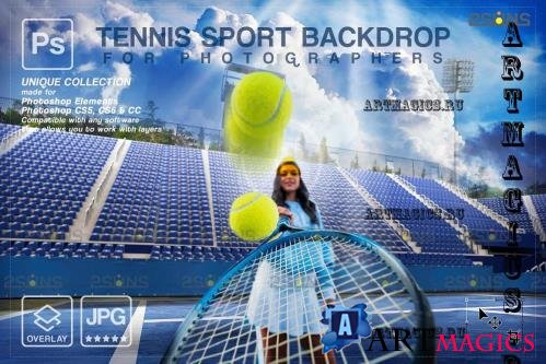 Tennis Backdrop, Sports Background - 10945244