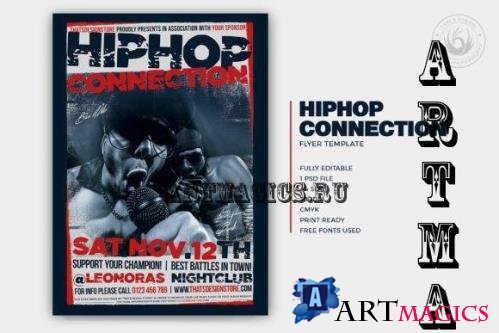 HipHop Connection Flyer Template - 1023211