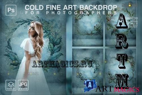 Winter backdrop, Fine Art Textures V2 - 10969025