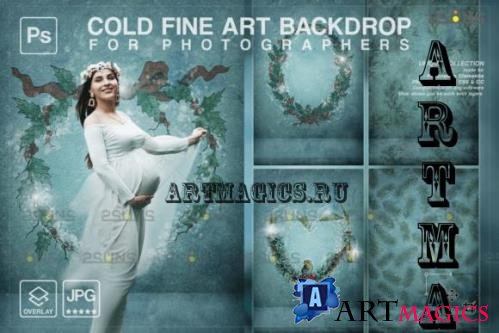 Winter backdrop, Fine Art Textures V3 - 10969029