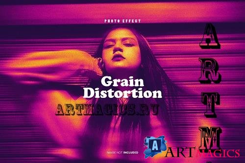 Grain Distortion Photo Effect - H9HKGCZ
