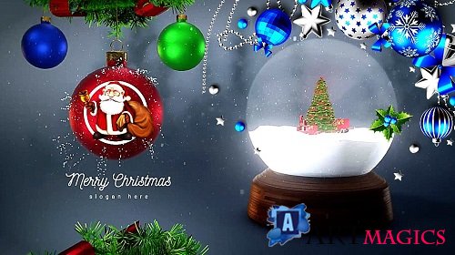 Videohive - Christmas Unique Logo Reveal 42187910 - Project For Final Cut & Apple Motion