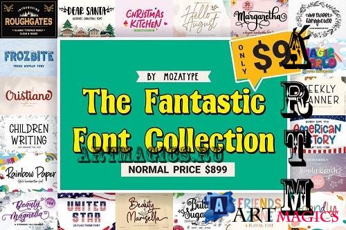 The Fantastic Font Collection - 49 Premium Fonts