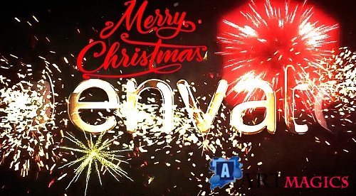 Videohive - New Year Firework Logo 42179950 - Project For Final Cut & Apple Motion