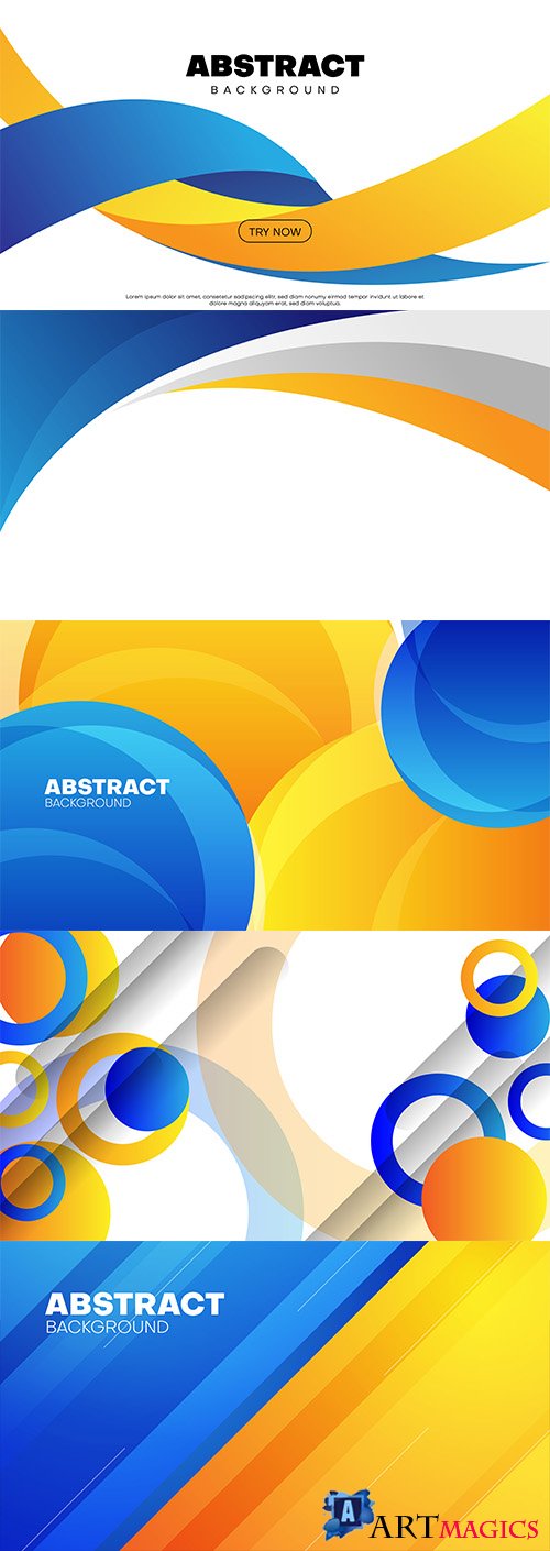Abstract background vector illustration vol 2
