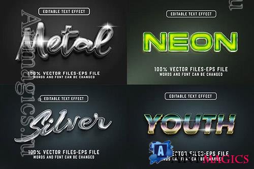 Metal Editable Text Effect