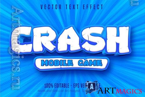 Mobile Game - Editable Text Effect, Font Style