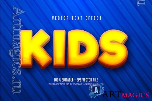 Kids - Editable Text Effect, Font Style