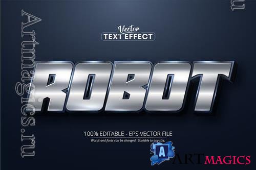 Robot - Editable Text Effect, Font Style