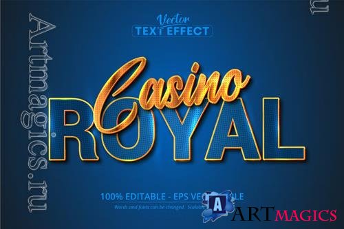 Casino Royal - Editable Text Effect, Font Style