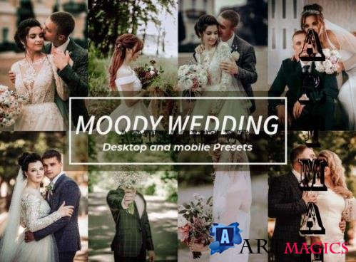 10 Moody Wedding Lightroom Presets