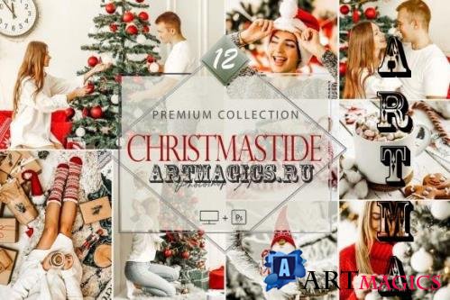 12 Photoshop Actions, Christmastide Ps