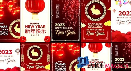 Videohive - Chinese New Year Posts and Stories 42803171 - Project For Final Cut & Apple Motion
