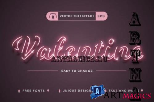 Valentine - Editable Text Effect - 11013300