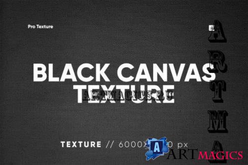 10 Black Canvas Texture HQ - 11014230