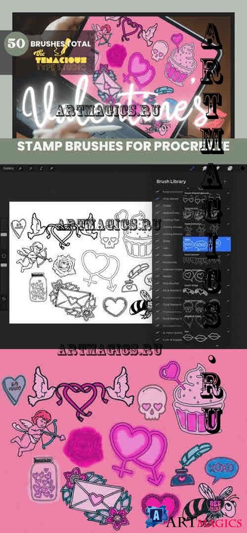 Valentine’s Day Stamp Brushes