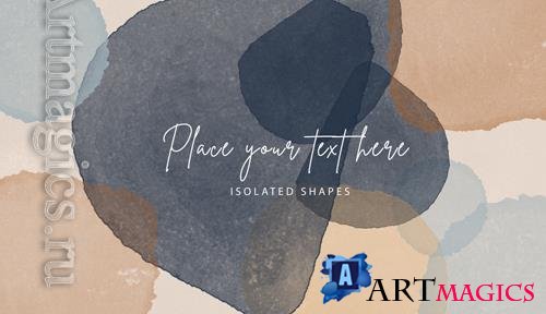 PSD abstract watercolor background