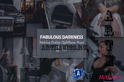 12 Fabulous Darkness Mobile & Desktop Lightroom Presets - 2405290