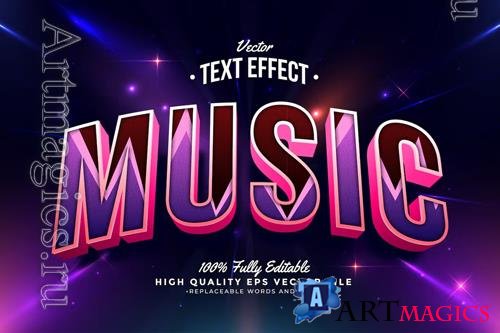 Music Text Effect