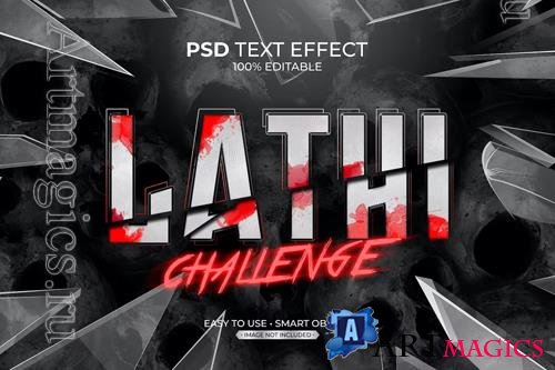 Lati Challenge Text Effect