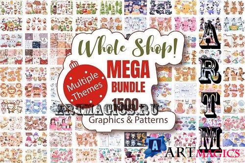 Whole Shop Mega Bundle - 367 Premium Graphics