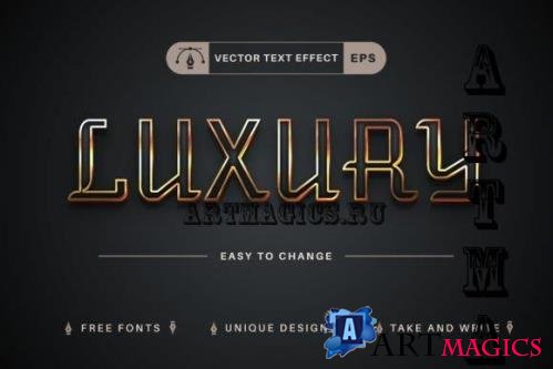 Luxury - Editable Text Effect - 12710111