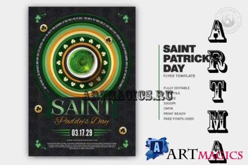 St. Patricks Day Flyer Template V12 - 12705186