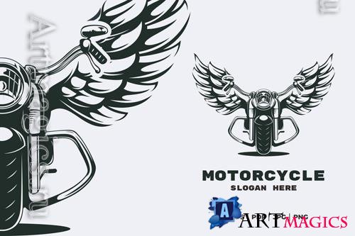 Motorcycle Mascot logo