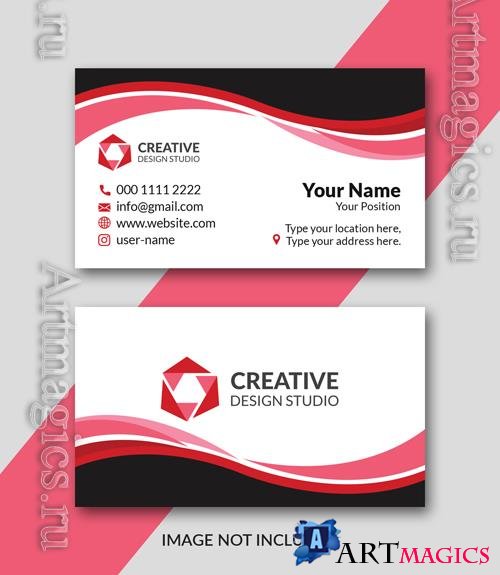 Vector business card template vol 5