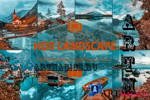 12 HDR Landscape Mobile & Desktop Lightroom Presets - 2428203