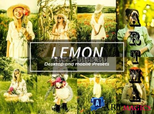 10 Lemon Lightroom Presets
