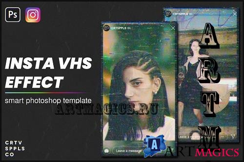 VHS Effect for Instagram Stories - 12721297