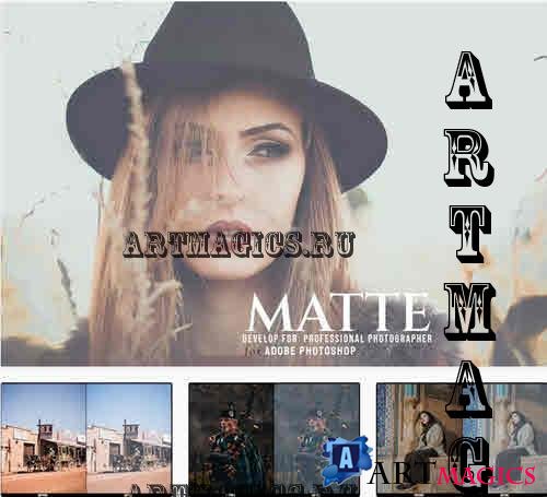 Matte - Photoshop Action (v2) - 34Z86GD