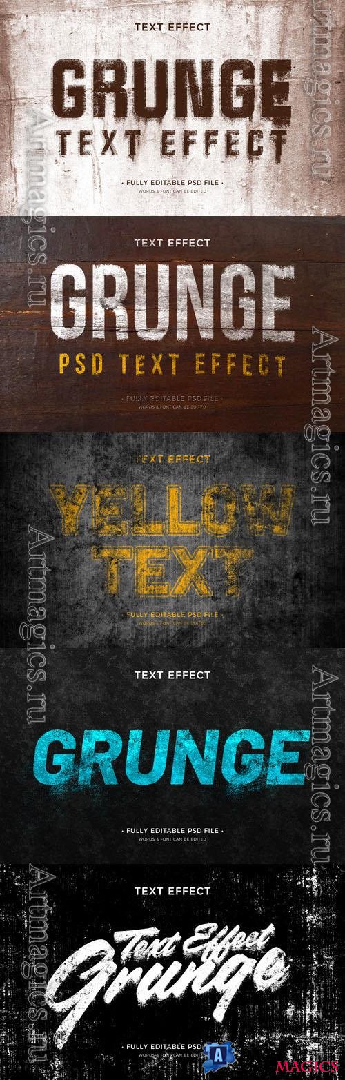 Psd style text effect editable design
 collection vol 261 