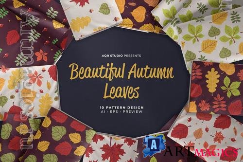 Beautiful Leaves - Seamless Pattern Design