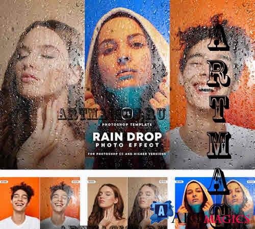 Rain Drop Photo Effect - RCBVRLA