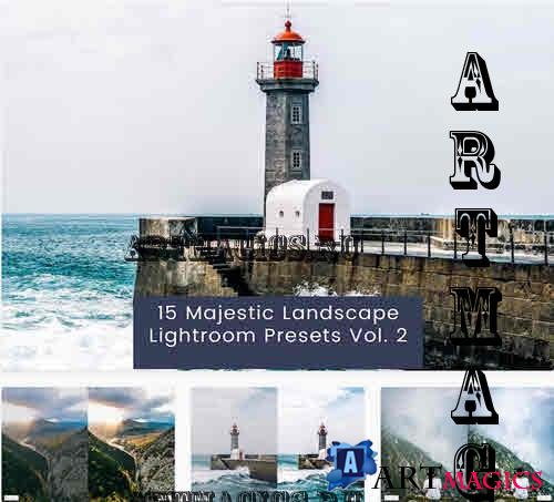 15 Majestic Landscape Lightroom Presets Vol. 2 - Q3EL2KN
