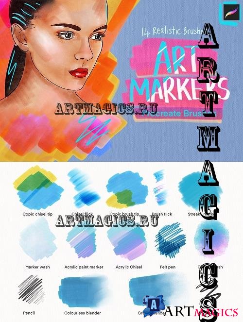 Alcohol Art Markers - 5702826