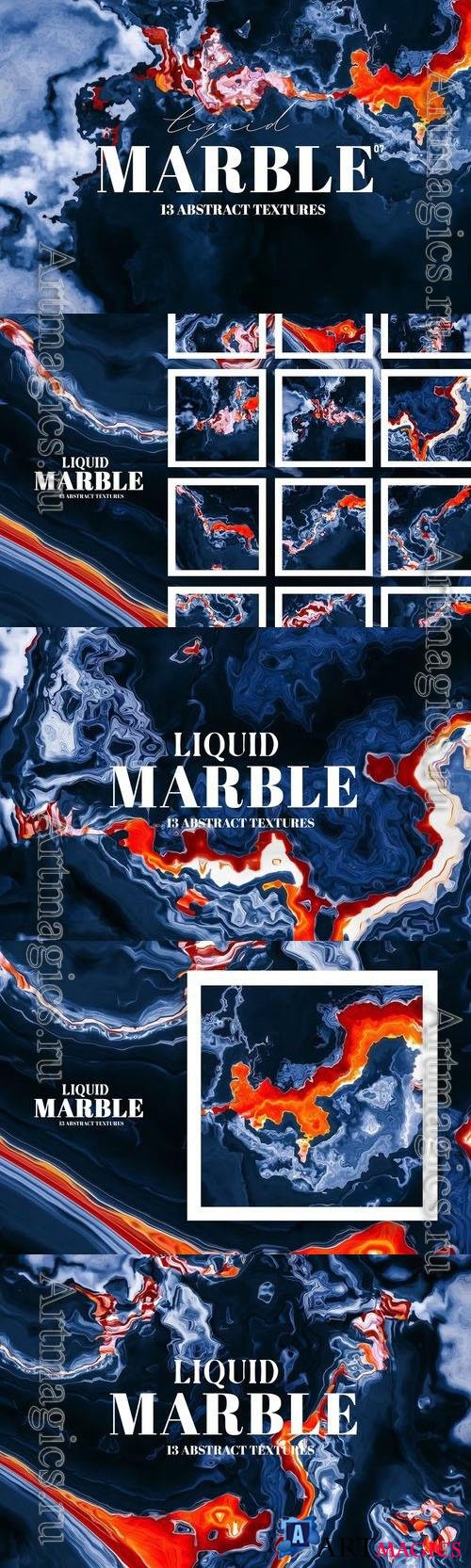 Liquid Marble Design Textures 07