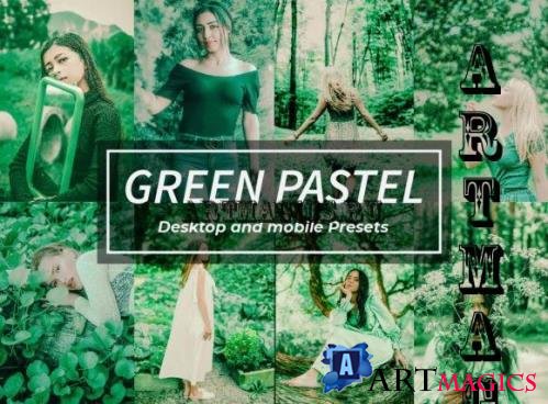 8 Green Pastel Lightroom Presets