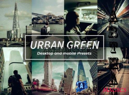 8 Urban Green Lightroom Presets