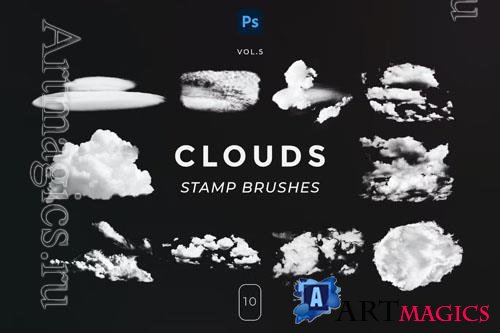 Clouds Stamp Brushes Vol.5 