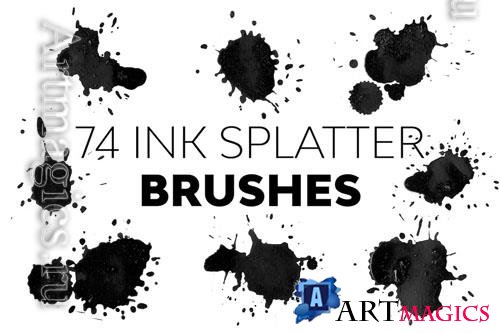 Ink Splatter Brushes 