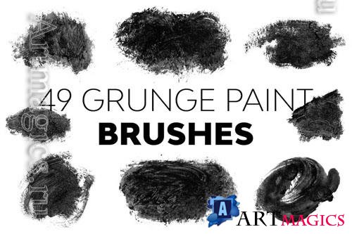 Grunge Paint Brushes 