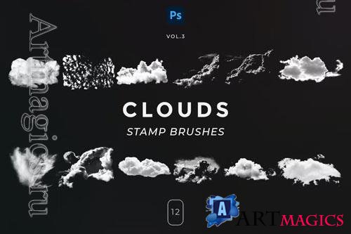 Clouds Stamp Brushes Vol.3 
