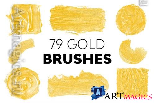 Gold Brushes 