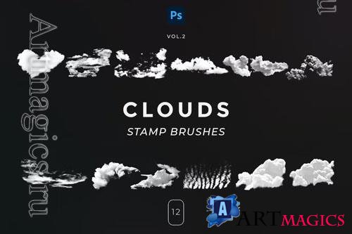 Clouds Stamp Brushes Vol.2 