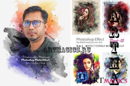 Painting Photo Effect Template Part 15